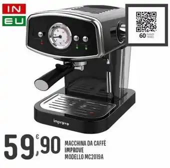 Despar Macchina caffè improve mmodello mc2019a offerta