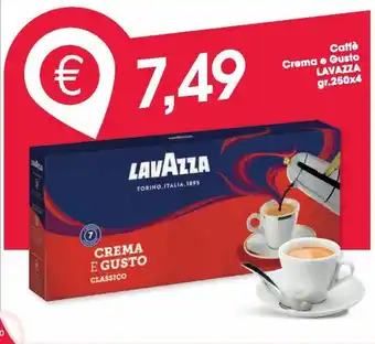 Despar Lavazza crema e gusto gr 250 x4 offerta