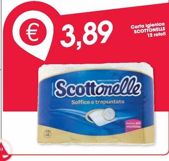 Despar Carta igienica scottonelle 12 rotoli offerta