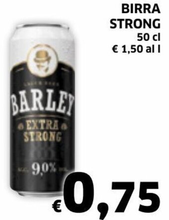 Ecu Discount Birra Strong 50 cl offerta