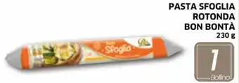 Ecu Discount Pasta Sfoglia Rotonda Bon Bontà 230 g offerta
