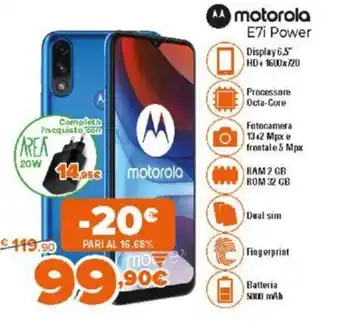 Expert Motorola E7i Power offerta