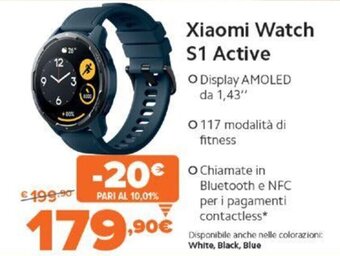 Expert Xiaomi Watch S1 Active offerta