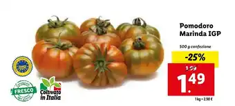 Lidl Pomodoro Marinda IGP 500 g offerta