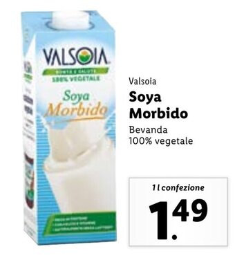 Valsoia Soya Morbido 1 L