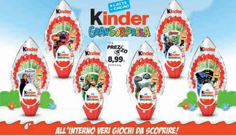 Coop Kinder Gransorpresa 150 g offerta