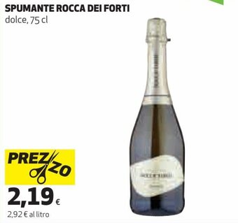 Coop Spumante Rocca Dei Forti 75 cl offerta