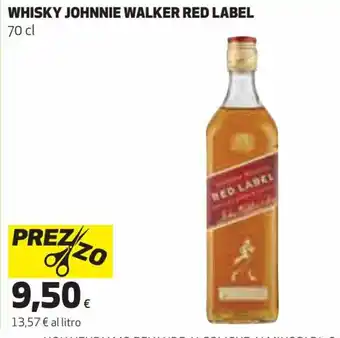 Coop Whisky Johnnie Walker Red Label offerta