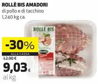 Coop Amadori Rollè Bis 1,240 g offerta