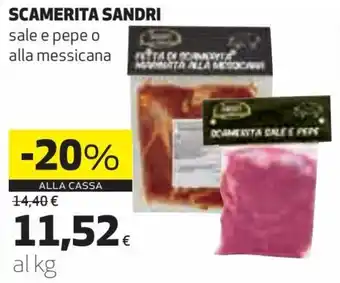 Coop Sandri Scamerita offerta