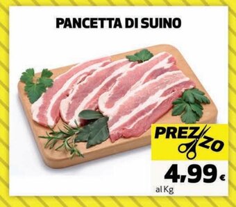 Coop Pancetta di Suino offerta