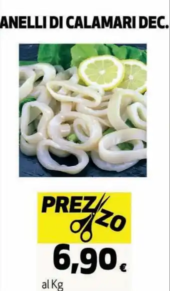 Coop Anelli di Calamari Dec. offerta