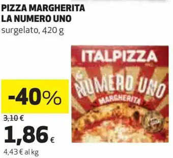 Coop Italpizza Pizza Margherita La Numero Uno 420 g offerta