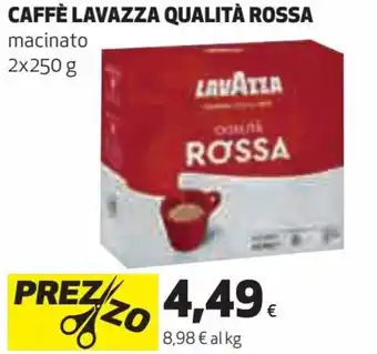 Coop Lavazza Caffè Qualità Rossa 250 g x 2 offerta