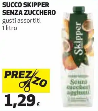 Coop Skipper Succo Senza Zucchero 1 litro offerta