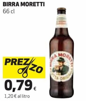 Coop Birra Moretti 66 cl offerta