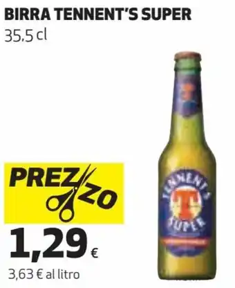 Coop Tennent's Super Birra 35,5 cl offerta
