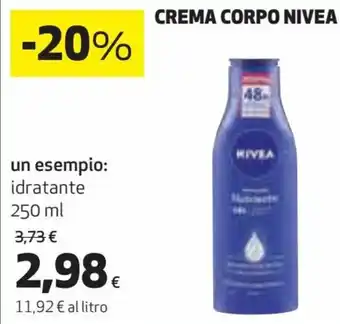 Coop Nivea Crema Corpo 250 ml offerta