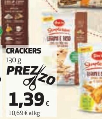 Coop Crackers 130 g offerta