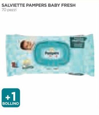 Coop Pampers Baby Fresh Salviette 70 pezzi offerta