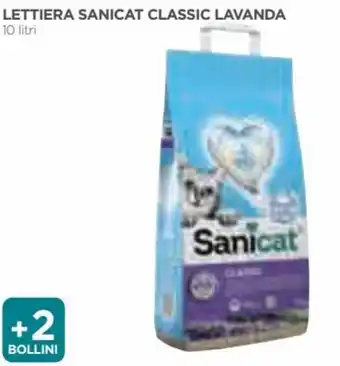 Coop Sanicat Classic Lavanda Lettiera 10 litri offerta
