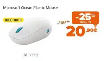 Expert Microsoft Ocean Plastic Mouse offerta