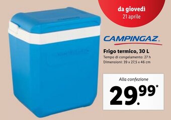 Lidl Campingaz Frigo termico, 30 L offerta