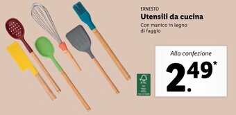 Lidl Ernesto Utensili da cucina offerta