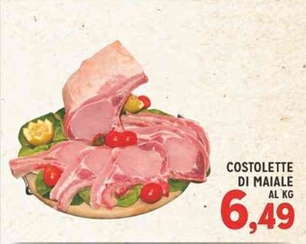 Supermercati Trisss Costolette Di Maiale offerta