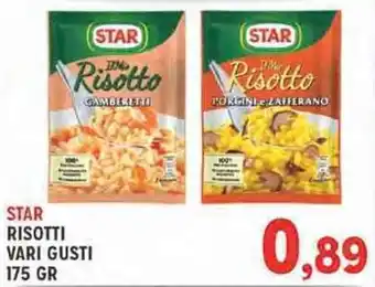 Star Risotti Vari Gusti 175 gr