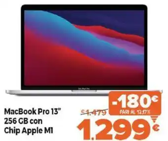 Expert MacBook Pro 13" 256 GB con Chip Apple M1 offerta