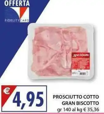 Mercatò Local Prosciutto Cotto Gran Biscotto gr 140 offerta