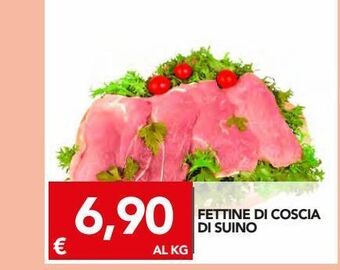 TuoDi Fettine di coscia di suino al kg offerta