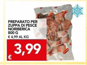 TuoDi Preparato per zuppa di pesce noriberica 800 g offerta
