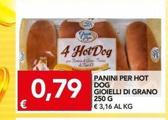 TuoDi Panini per hot dog gioielli di grano 250 g offerta