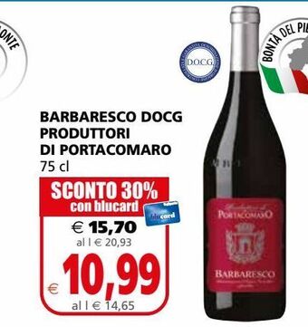 Il Gigante Barbaresco docg produttori di portacomaro offerta
