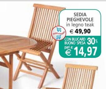 Il Gigante Sedia pieghevole offerta