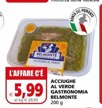 Il Gigante Acciughe al verde gastronomia belmonte offerta