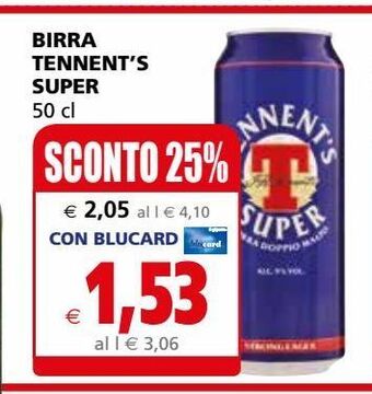 Il Gigante Birra tennent's super offerta