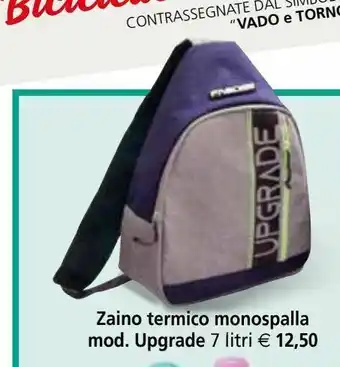 Zaino termico monospalla mod.upgrade