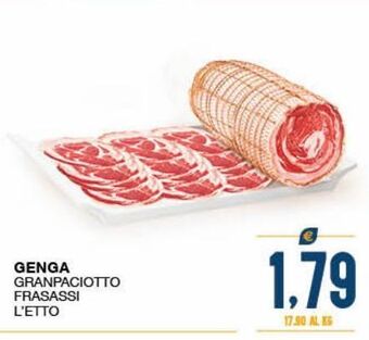 SeBón Supermercati Genga granpaciotto frasassi l'etto offerta