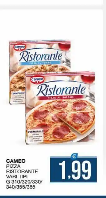 SeBón Supermercati Pizza ristorante vari tipi cameo offerta