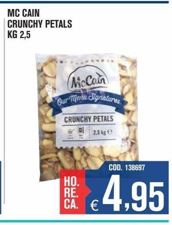 Adhoc Mc cain crunchy petals offerta