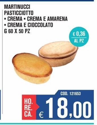 Martinucci pasticciotto