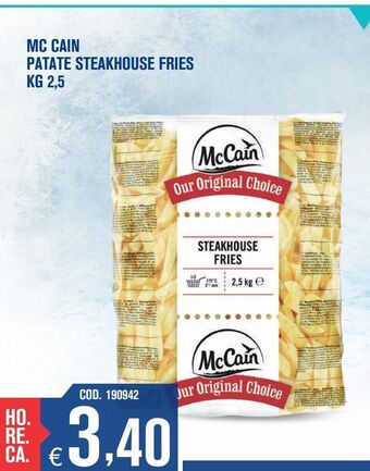 Adhoc Mc cain patate steakhouse fries offerta