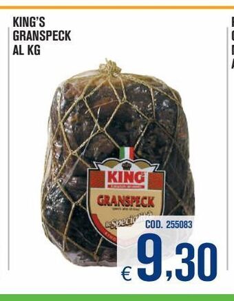 Adhoc King's granspeck offerta