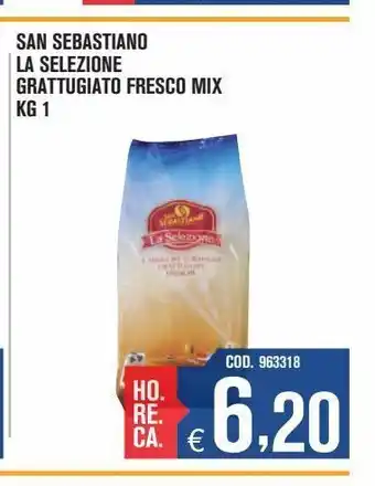 Adhoc San sebastiano la selezione grattuggiato fresco mix offerta
