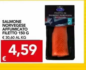 TuoDi Salmone norvegese affumicato filetto 150 g offerta