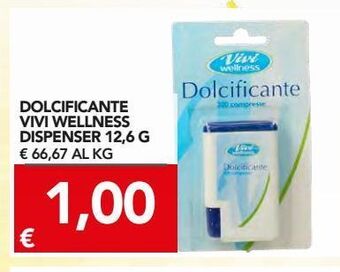 Dolcificante vivi wellness dispenser 12.6 g