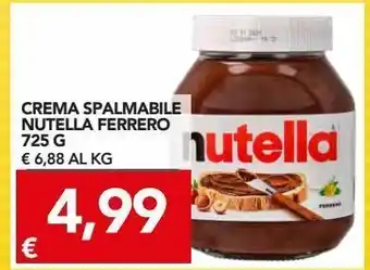 TuoDi Creme spalmabili nutella ferrero 725 g offerta